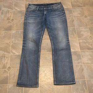 Silver suki mid straight jeans